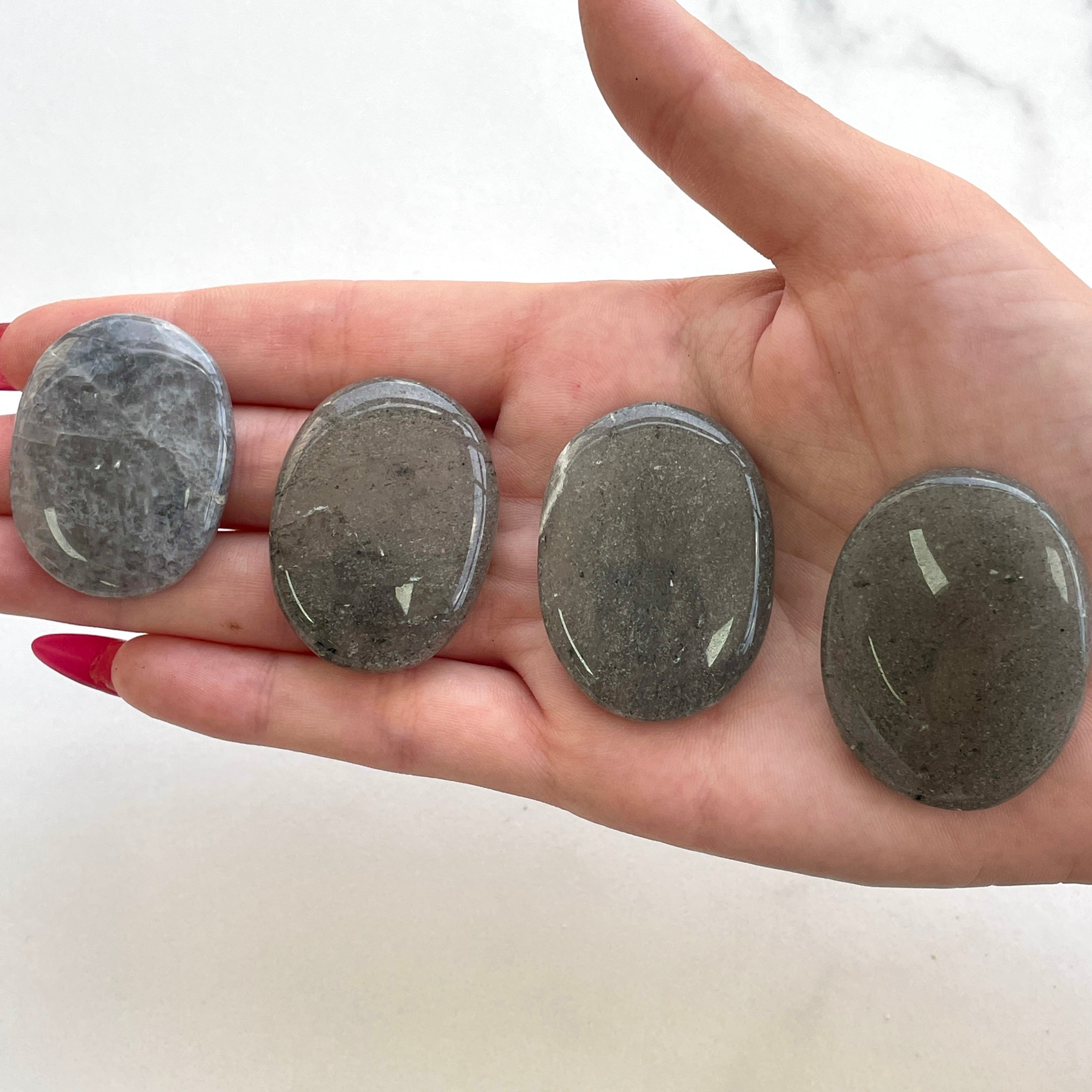 Blue Aventurine Palmstone (IN) Blue Aventurine Palmstone (IN)